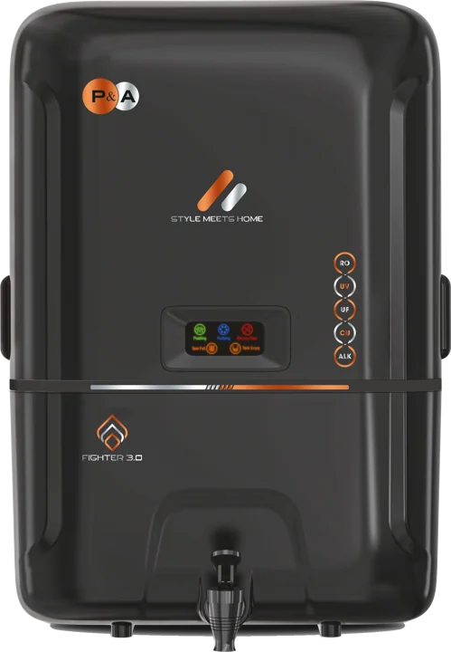 Fighter 3.0 RO water purifier in black